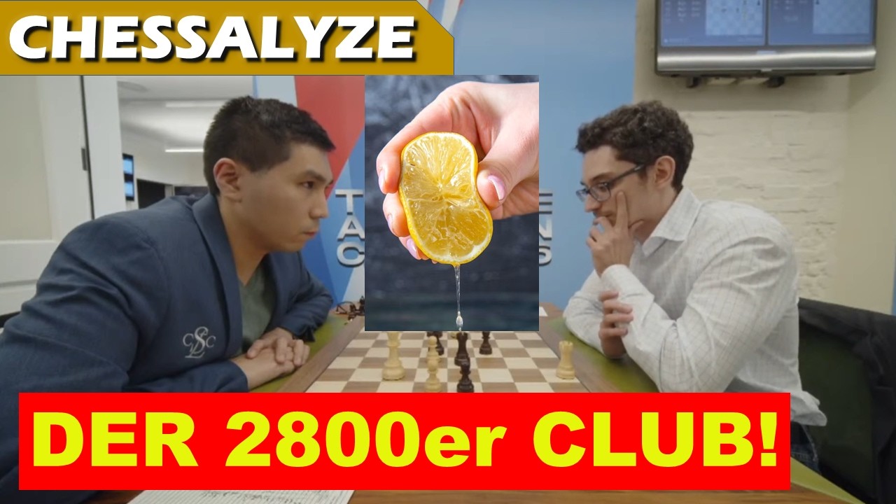 ZITRONENSCHACH Teil 2 | So vs Caruana | American Cup Finals Partie 2