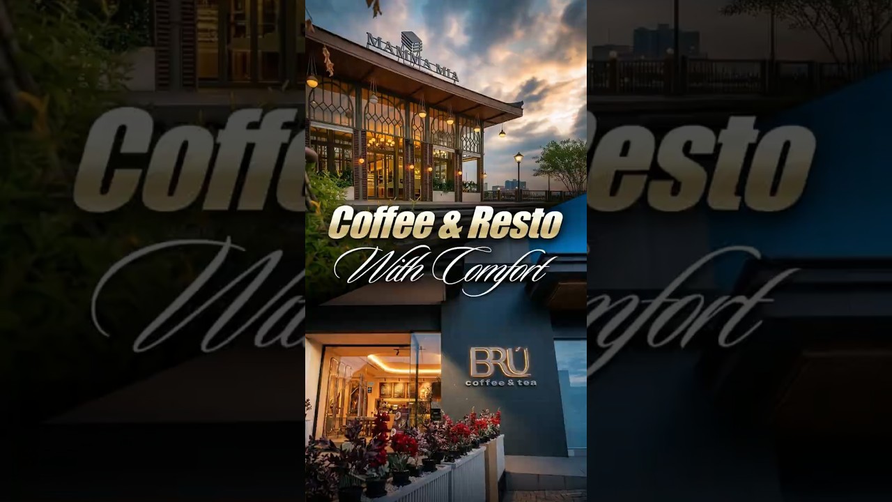Coffee and Resto With Comfort.  #coffee #mbtech #mbtechinterior #mbtechisthebest #mbtechindonesia