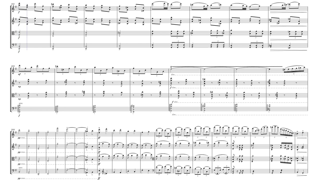 String Quartet No.1 - Mvt. 1 (original classical music)
