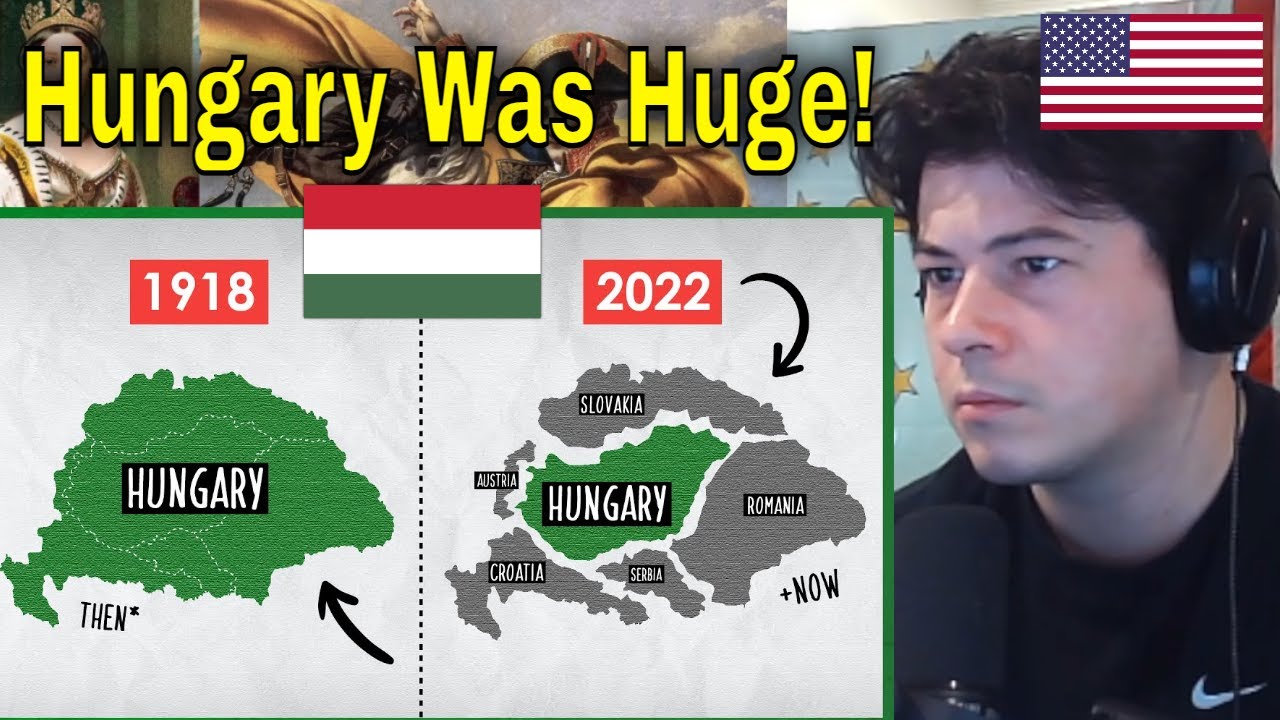American Reacts The Territorial Evolution Of HUNGARY