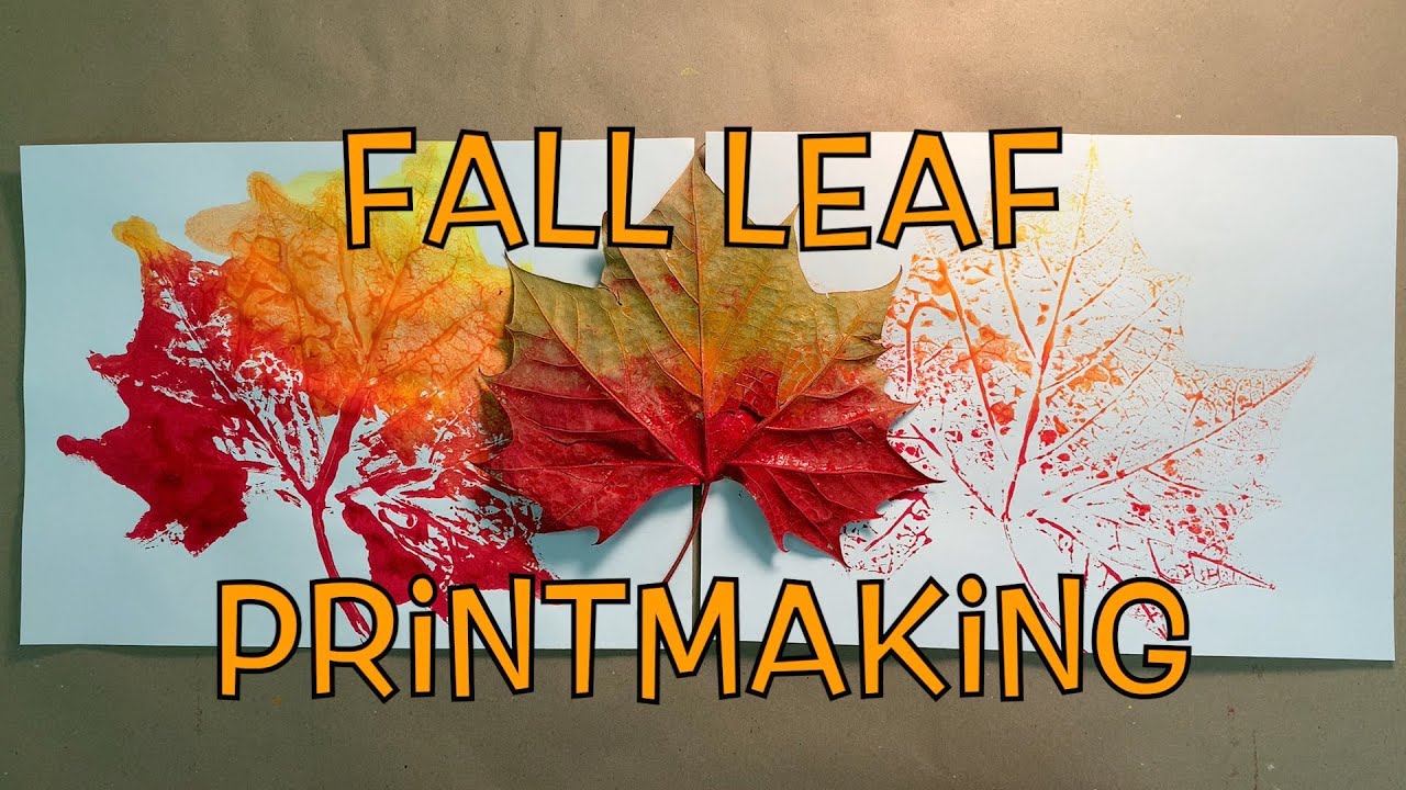 How to Make Fall Leaf Prints