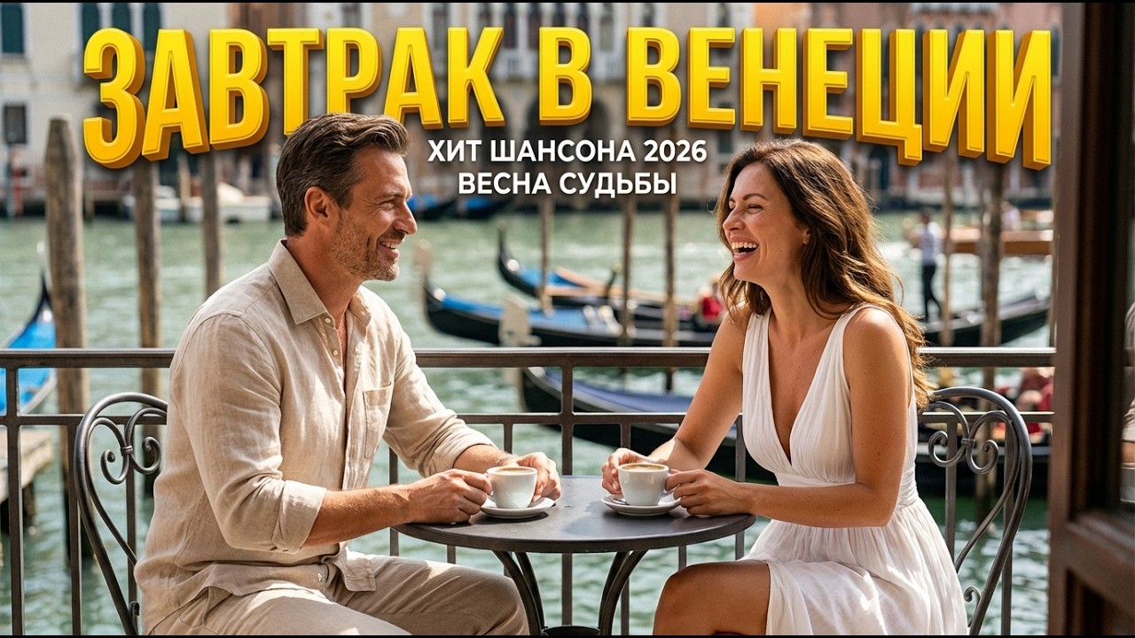 «ЗАВТРАК В ВЕНЕЦИИ» — Солнечная премьера о самом красивом утре, где время замирает только для двоих