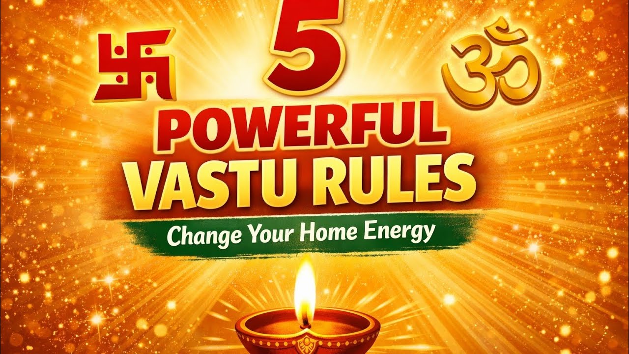 Vastu Shastra Explained | 5 Powerful Vastu Rules for Wealth, Peace & Positive Energy