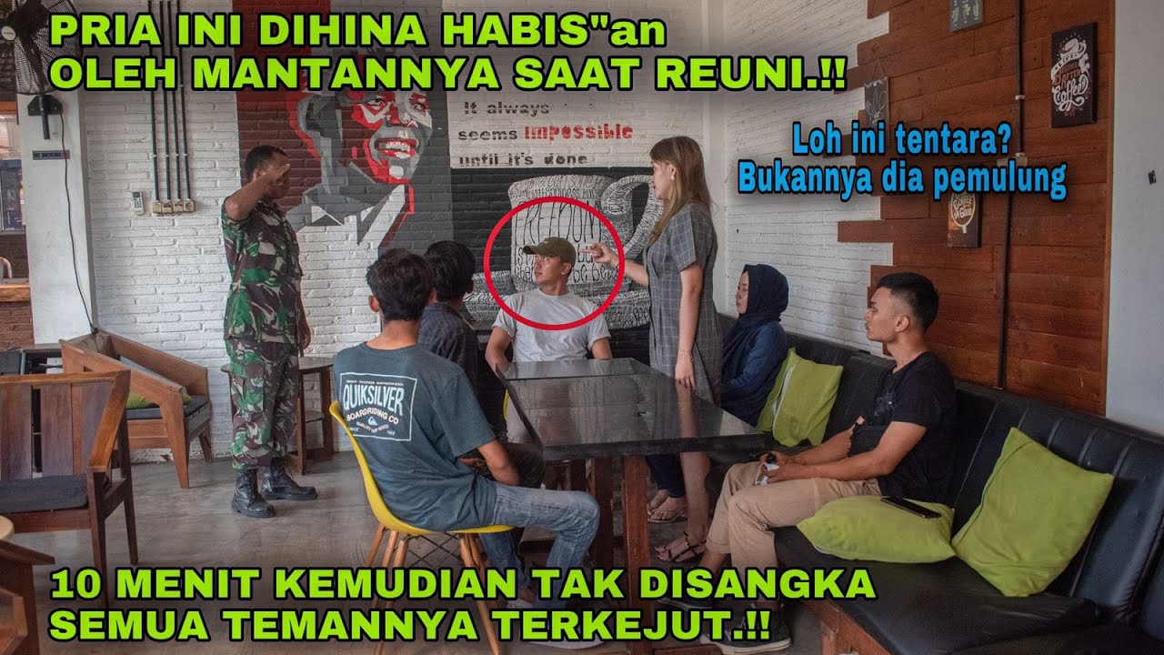 PRIA INI DIHINA OLEH MANTANNYA SAAT ACARA REUNI!! tapi setelah datang seseorang, semuanya terkejut..