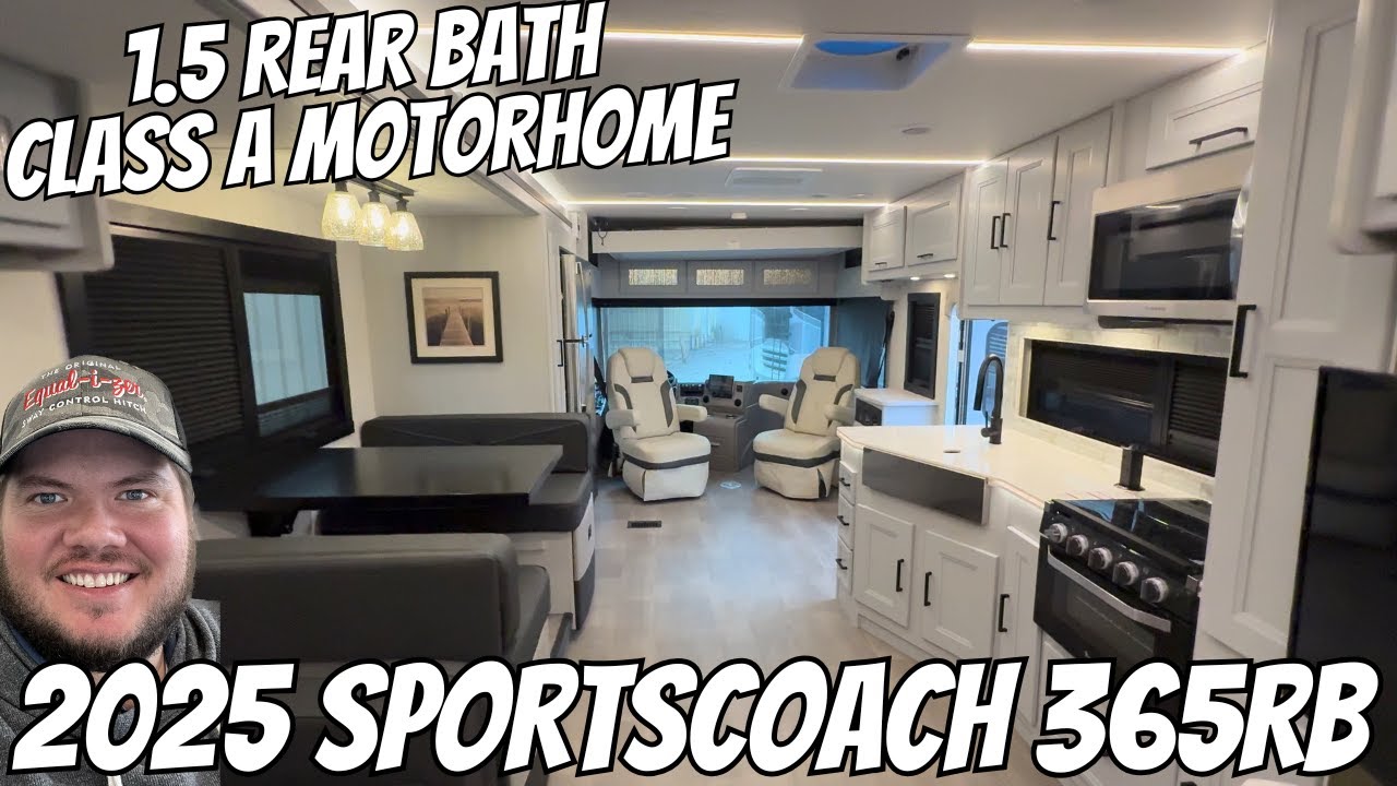 2025 Sportscoach 365RB | Rear Bath Class A