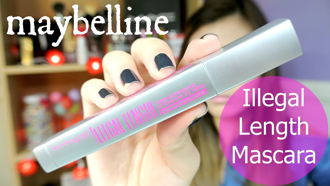 {MMM}: Maybelline Illegal Length Mascara First Impression/Demo!!♡