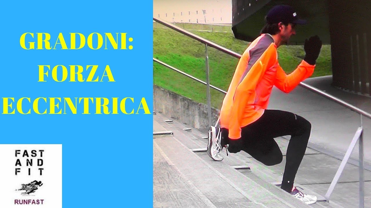 ALLENAMENTO sui GRADONI: 5 ESERCIZI di FORZA ECCENTRICA (Run Fast!)