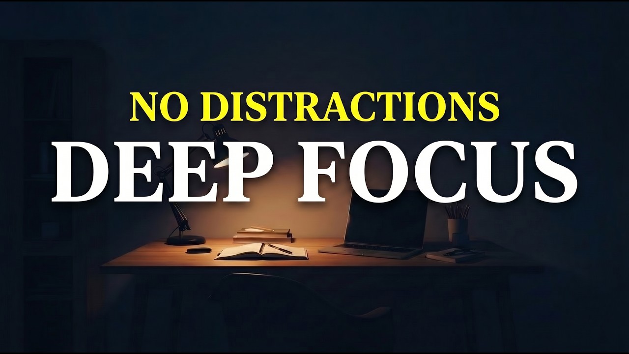 ADHD Brown Noise for Deep Focus & Executive Function (8 Hours) | Focus Field 03