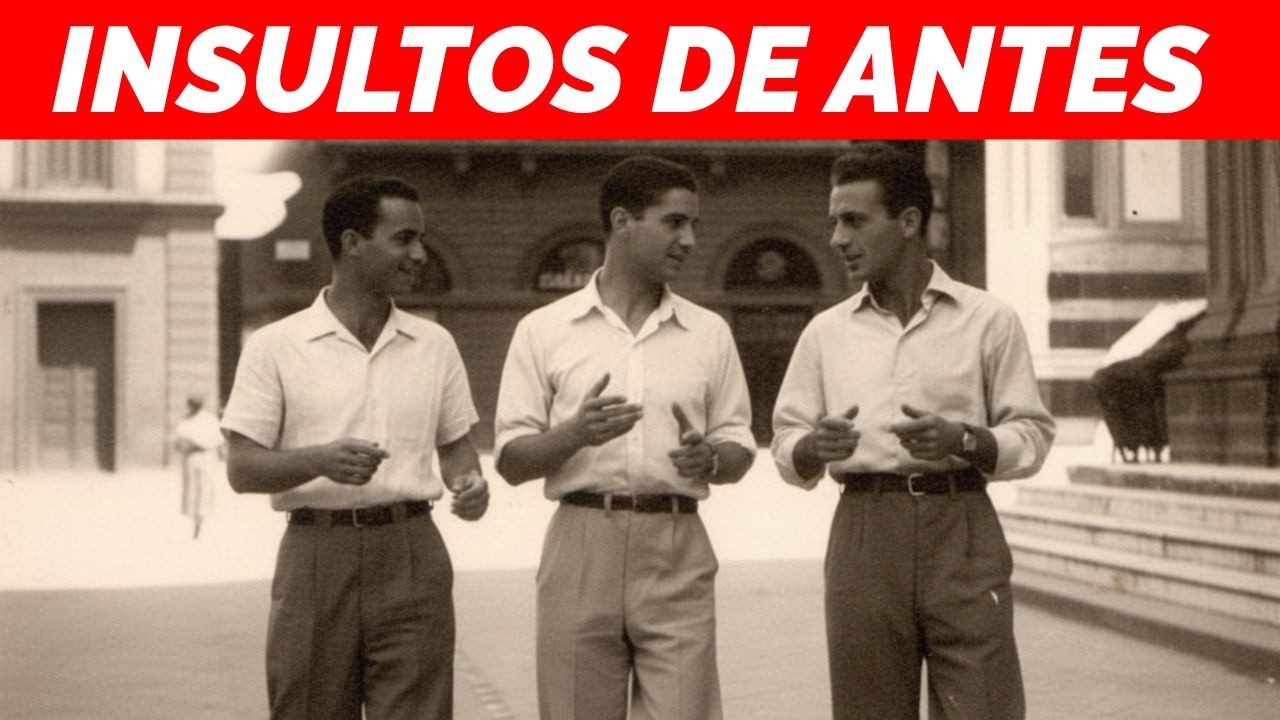 La forma más LOCA de INSULTAR en los AÑOS 70 que hoy NADIE RECUERDA