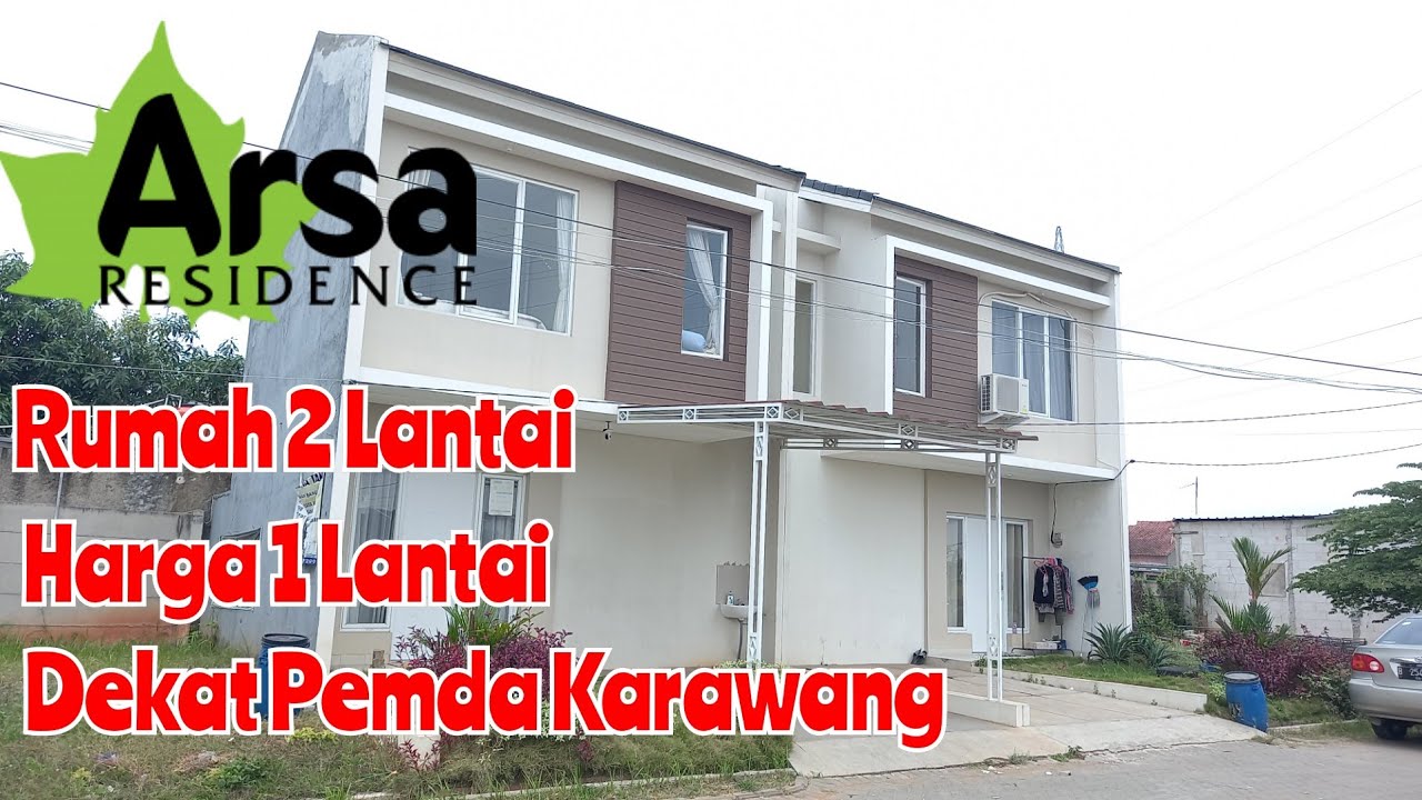 Review Arsa Residence rumah 2 lantai harga 1 lantai dekat Pemda Karawang