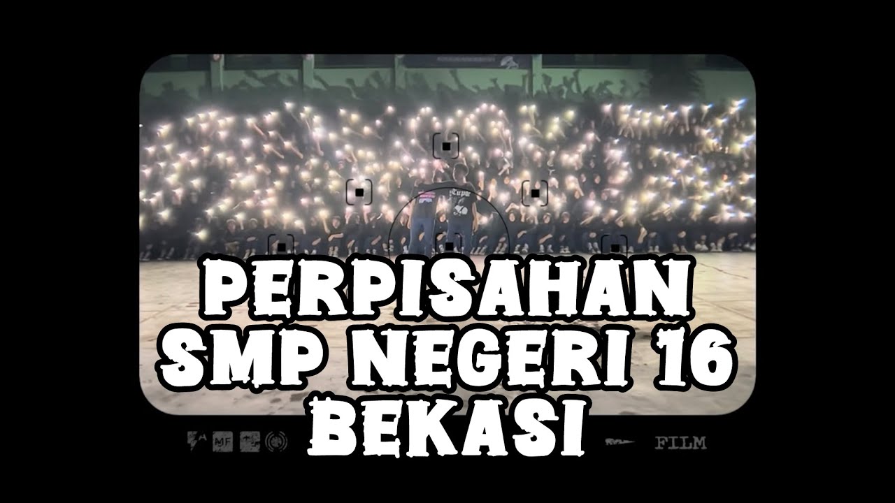 Perpisahan SMP Negeri 16 Bekasi Angkatan 31.