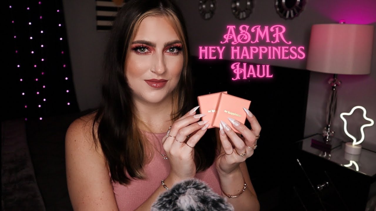 ASMR | Hey Happiness Jewelry Haul 🌟