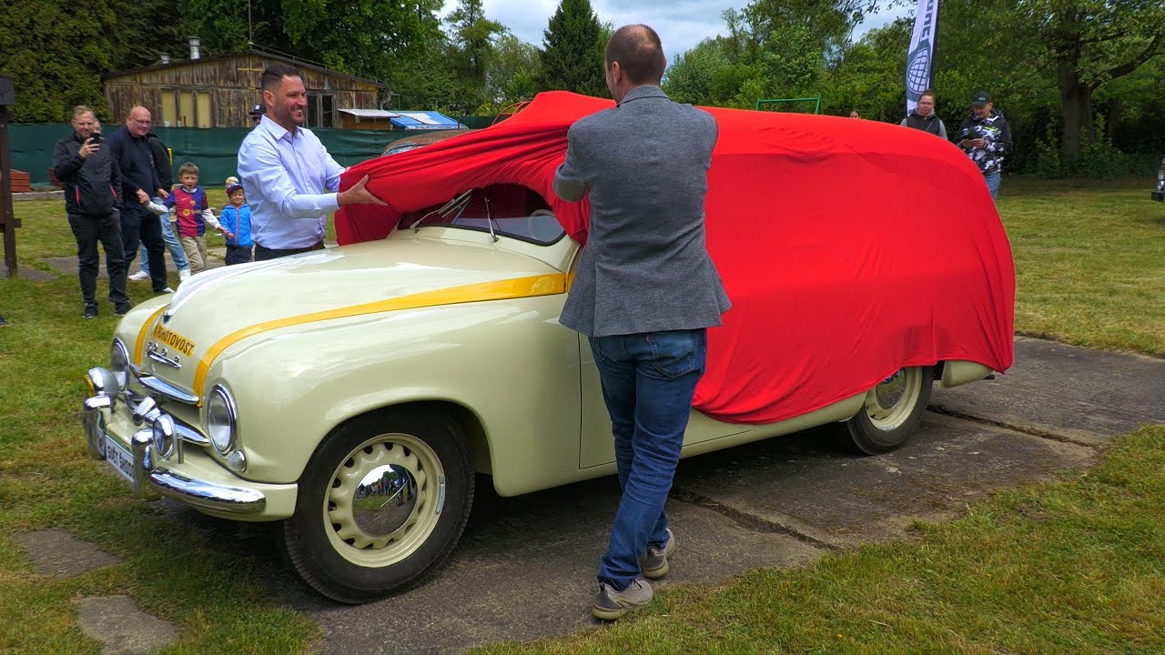 ŠKODA 1200 | Slavnostní křest historické sanitky | Automuzeum Svět Škodovek & Jaromír Hanzlík