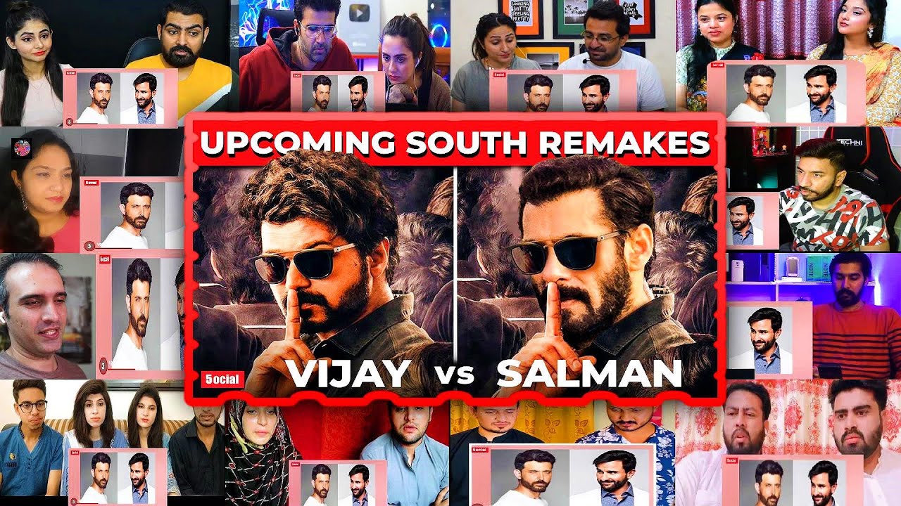 10 Upcoming BIG South Indian Remakes in Bollywood | Mixed Mashup Reaction