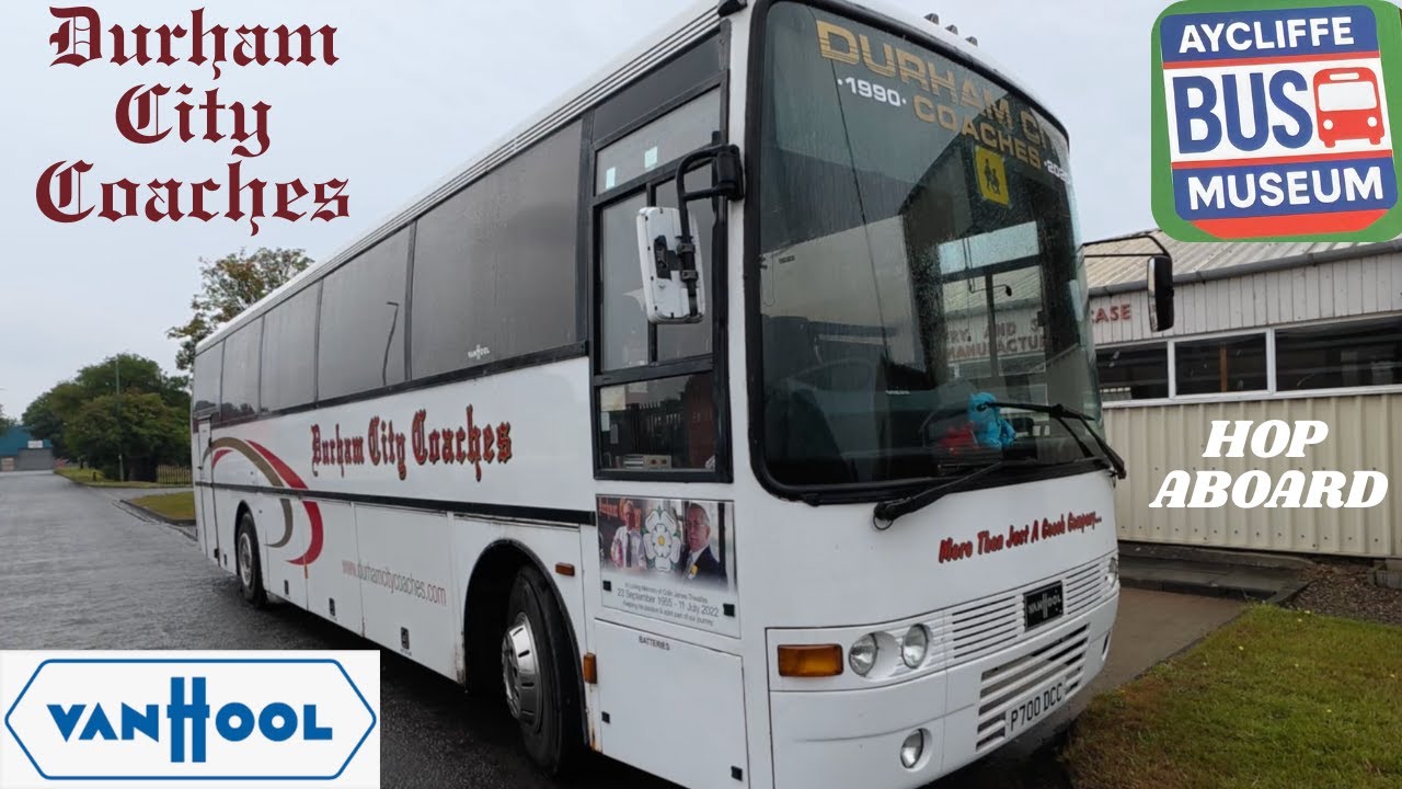 Durham City Coaches Van Hool P700 DCC Hop Aboard Aycliffe 
