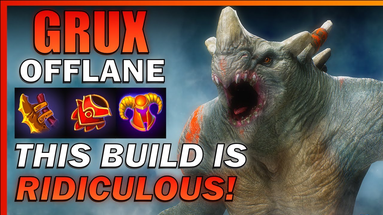 The NEW BEST BUILD for GRUX to DOMINATE THIS PATCH! - Predecessor Offlane Gameplay