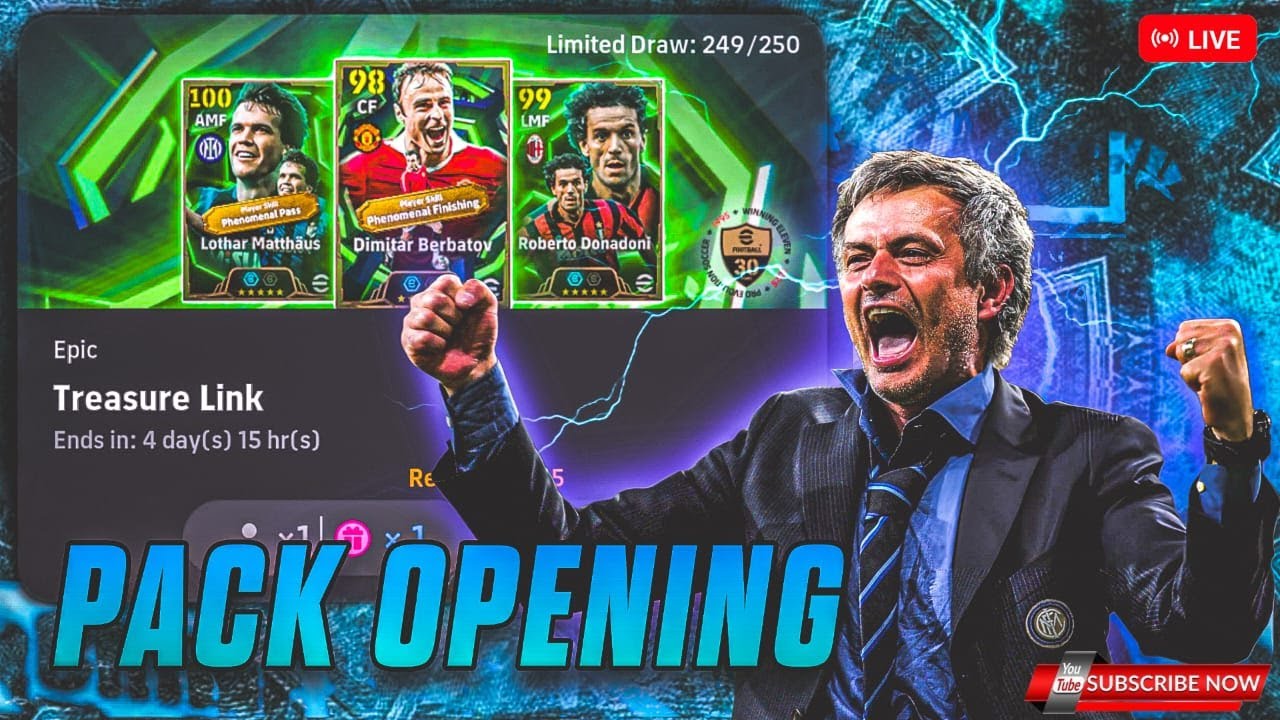 PACK OPENING || TREASURE LINK || EFOOTBALL
