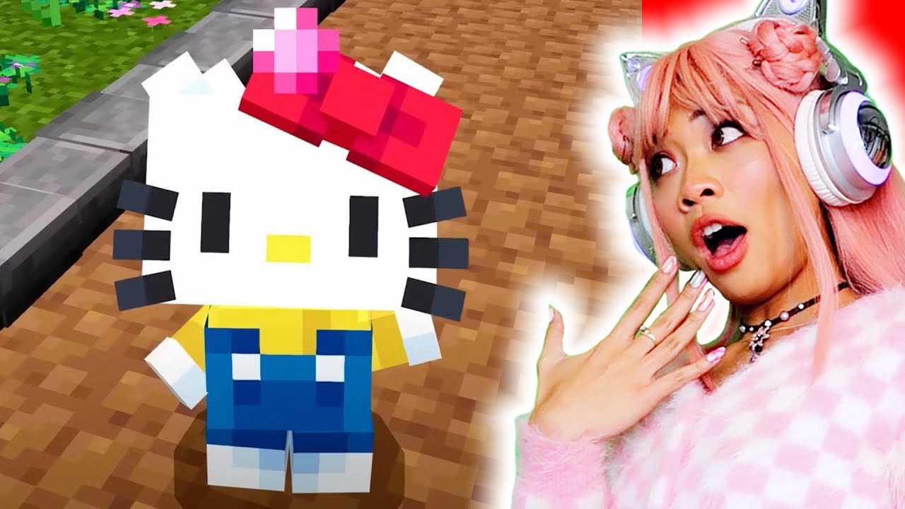 SUGARSTAR PLAYING MINECRAFT BUT IT'S SANRIO!  