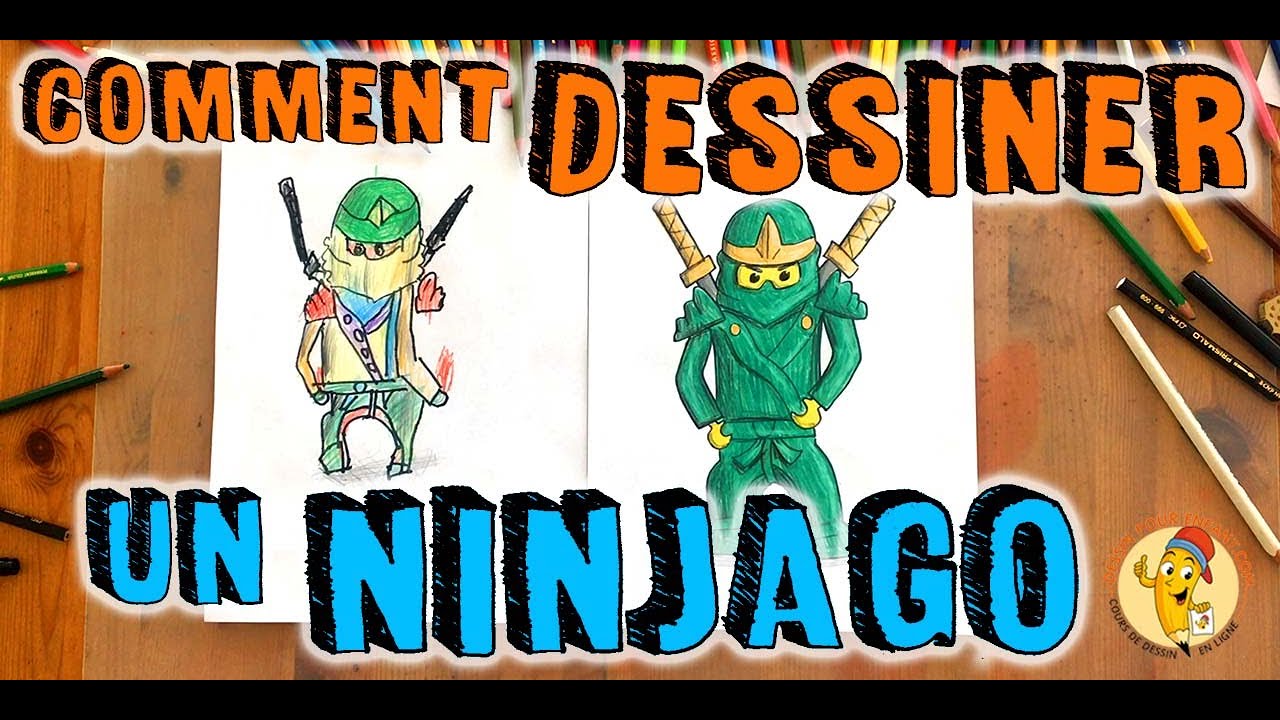 Comment dessiner un NINJAGO facile | dessin pour enfant