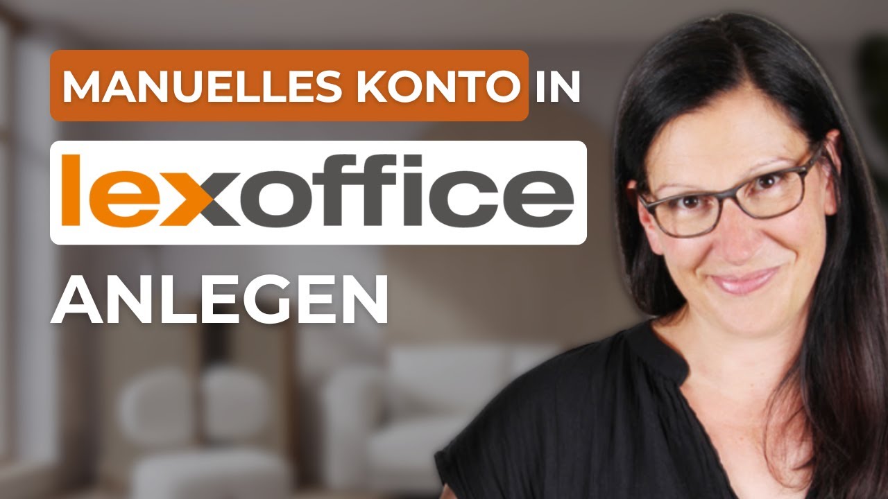 Manuelles Konto in lexoffice für Etsy Buchhaltung anlegen
