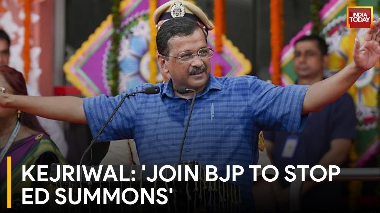 Arvind Kejriwal Claims ED Summons Would Stop If He Joined BJP