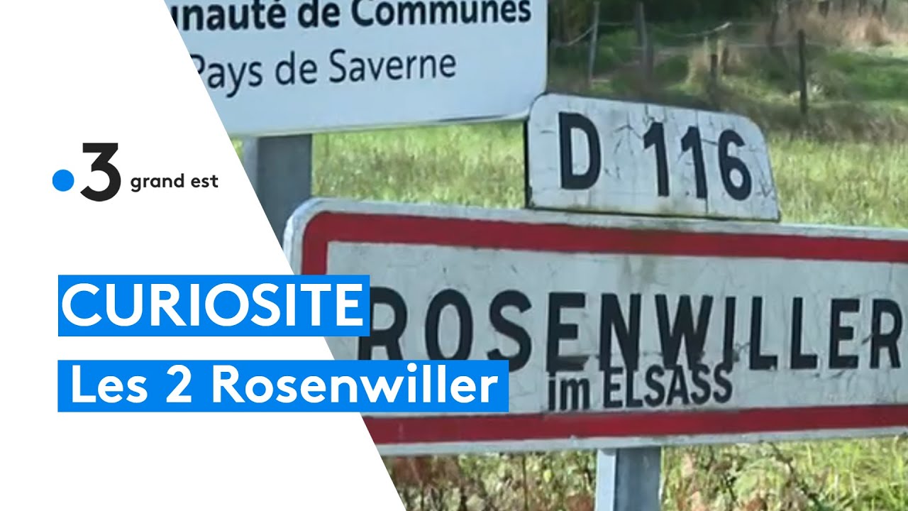 Pourquoi existe-t-il deux Rosenwiller dans le Bas-Rhin ?