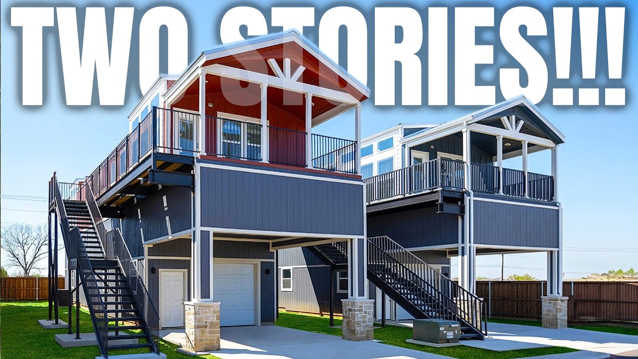 2 STORY Mobile Homes That Feel Like MANSIONS!