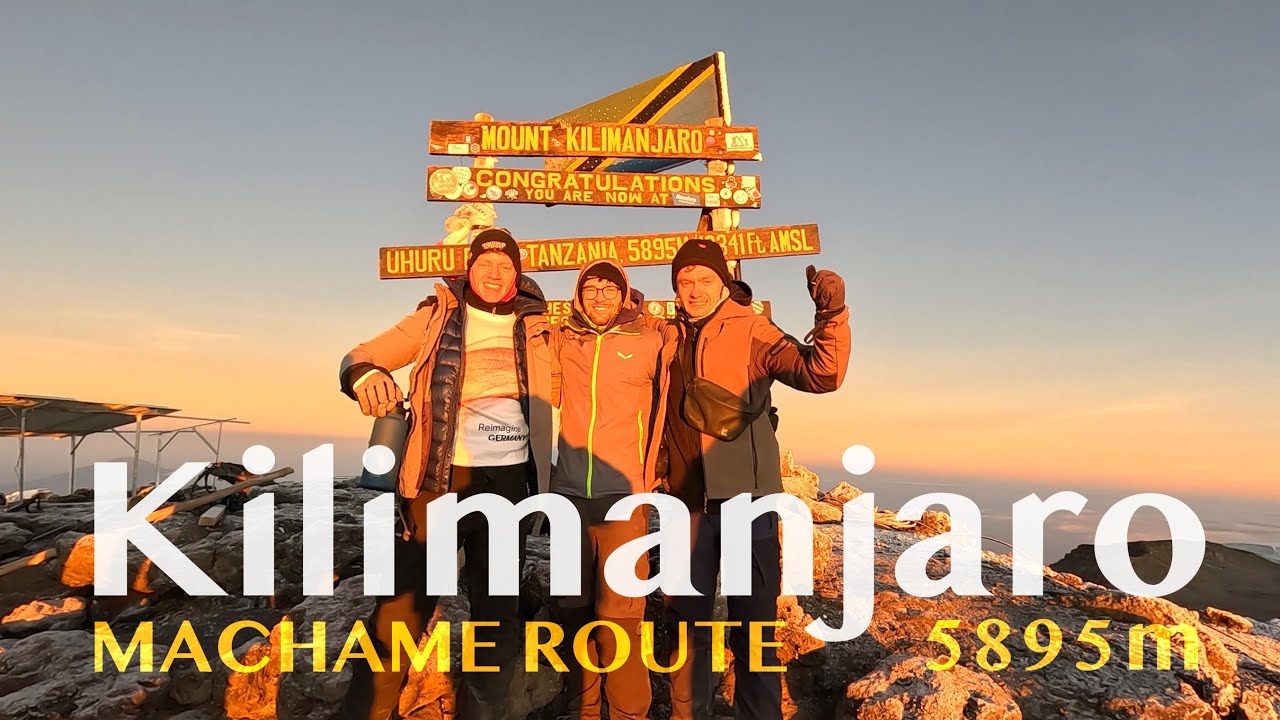 Expedition Kilimanjaro 2023 | 5895 Meter | Machame-Route 7 Days