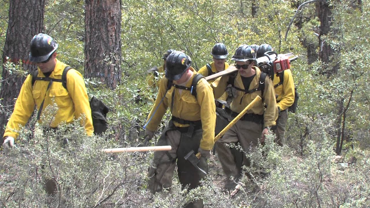 2010 Granite Mountain Hotshots train hard