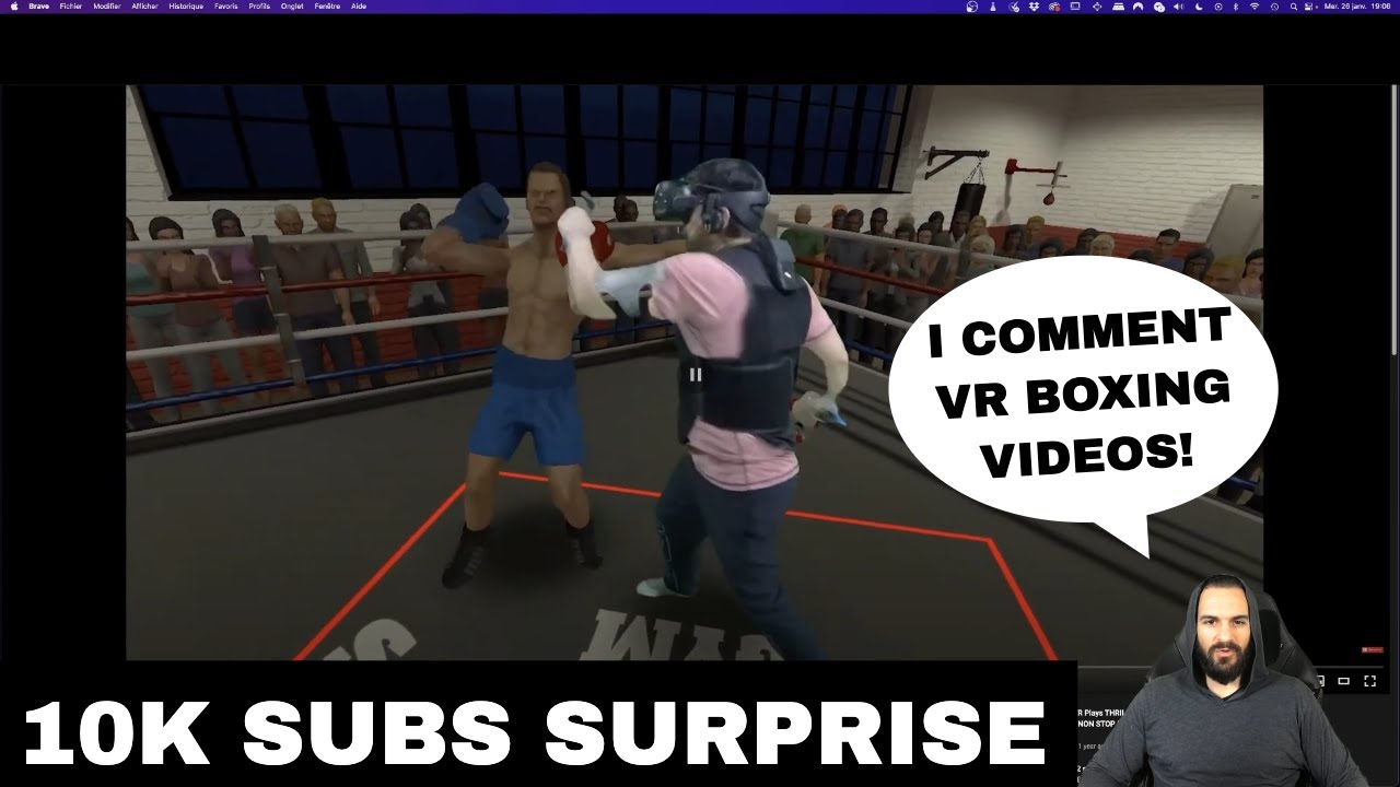 REAL BOXER COMMENTS VR BOXING VIDEOS ON YOUTUBE