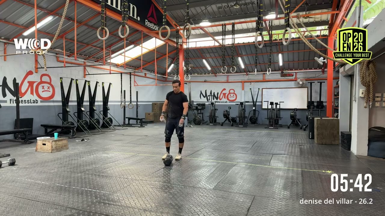 Vladimir Mejia Mango Fitness Lab crossfit open 26.2