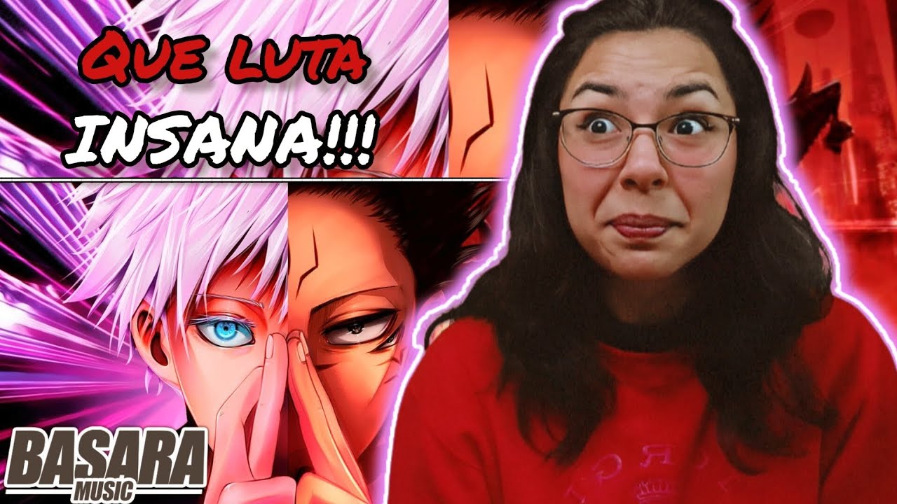 (ESSE SOM TÁ INSANO!!!) Sukuna vs Gojo - Santuário Infinito | Basara Ft. @DaaruiOficial | REACT