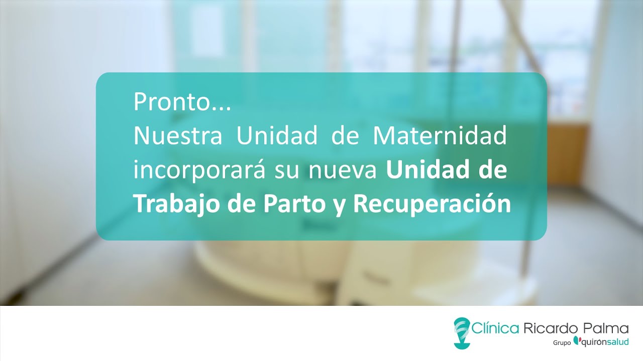 Pronto ... Nuestra Unidad de Maternidad incorporará su nueva UTPR - Clínica Ricardo Palma