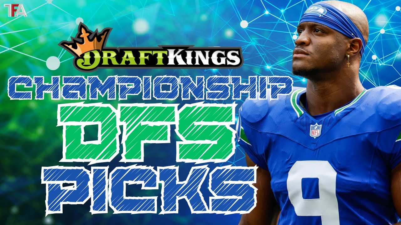 NFL DFS Conference Championship Picks, DFS Strategy, and Lineup Build