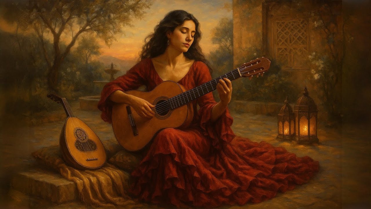 Spanish Guitar & Arabic Oud - Dreamy Flamenco Fusion for Deep Relaxation & Meditation