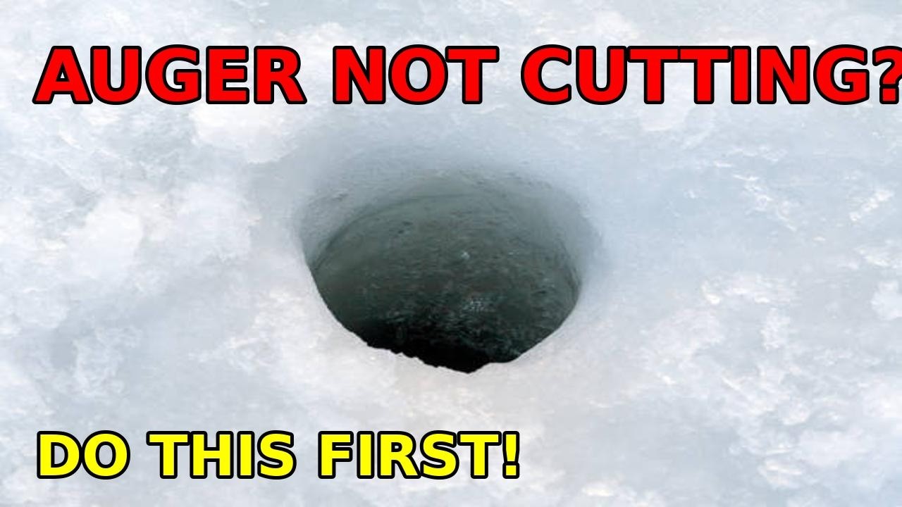 STOP! Don’t Buy New Ice Auger Blades Until You Try This!