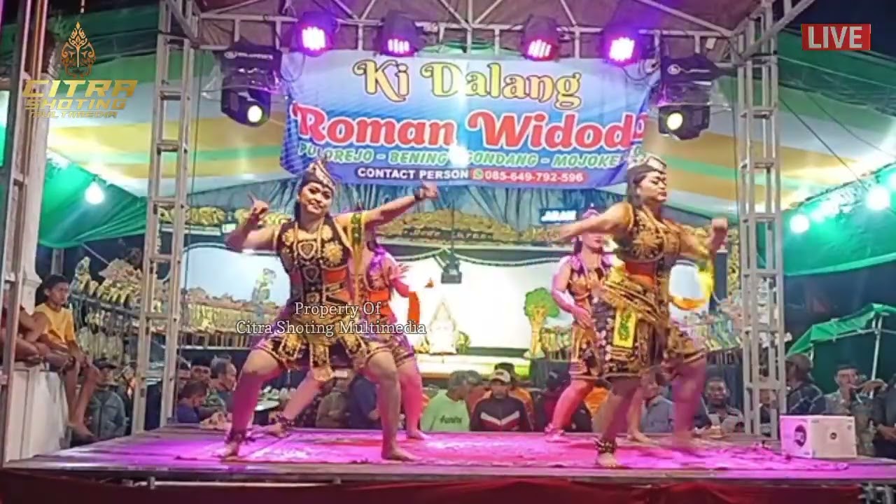 Tari Remo Putri Bergaya Putra Ki Dalang Roman Widodo Gusten Ngastemi Bangsal Mojokerto 