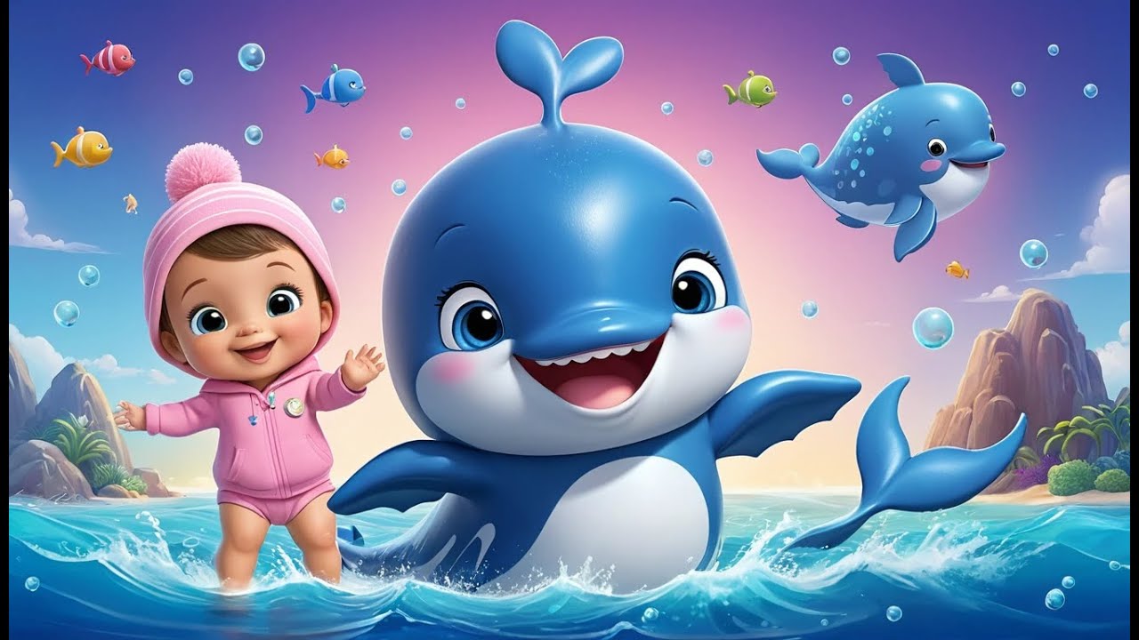 Ocean Whale Alphabet | Fun Learning & Action Song for Toddlers