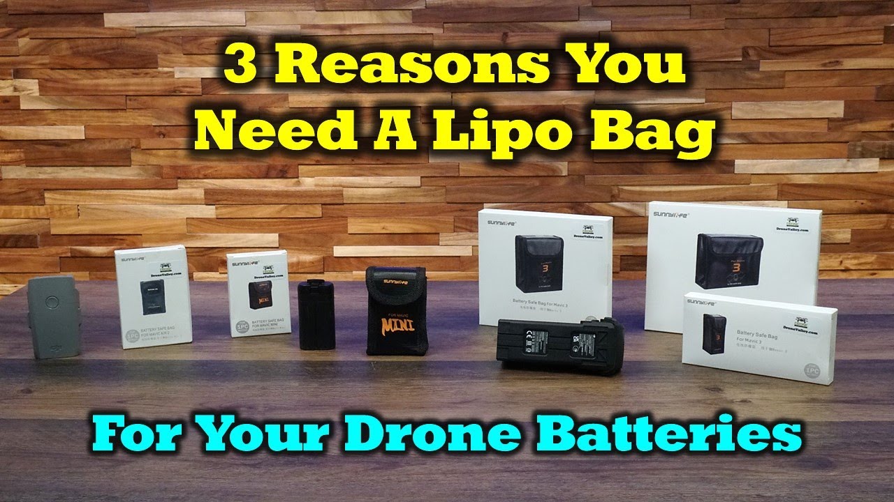 3 Reasons You Need A Lipo Bag For Your Drone Batteries