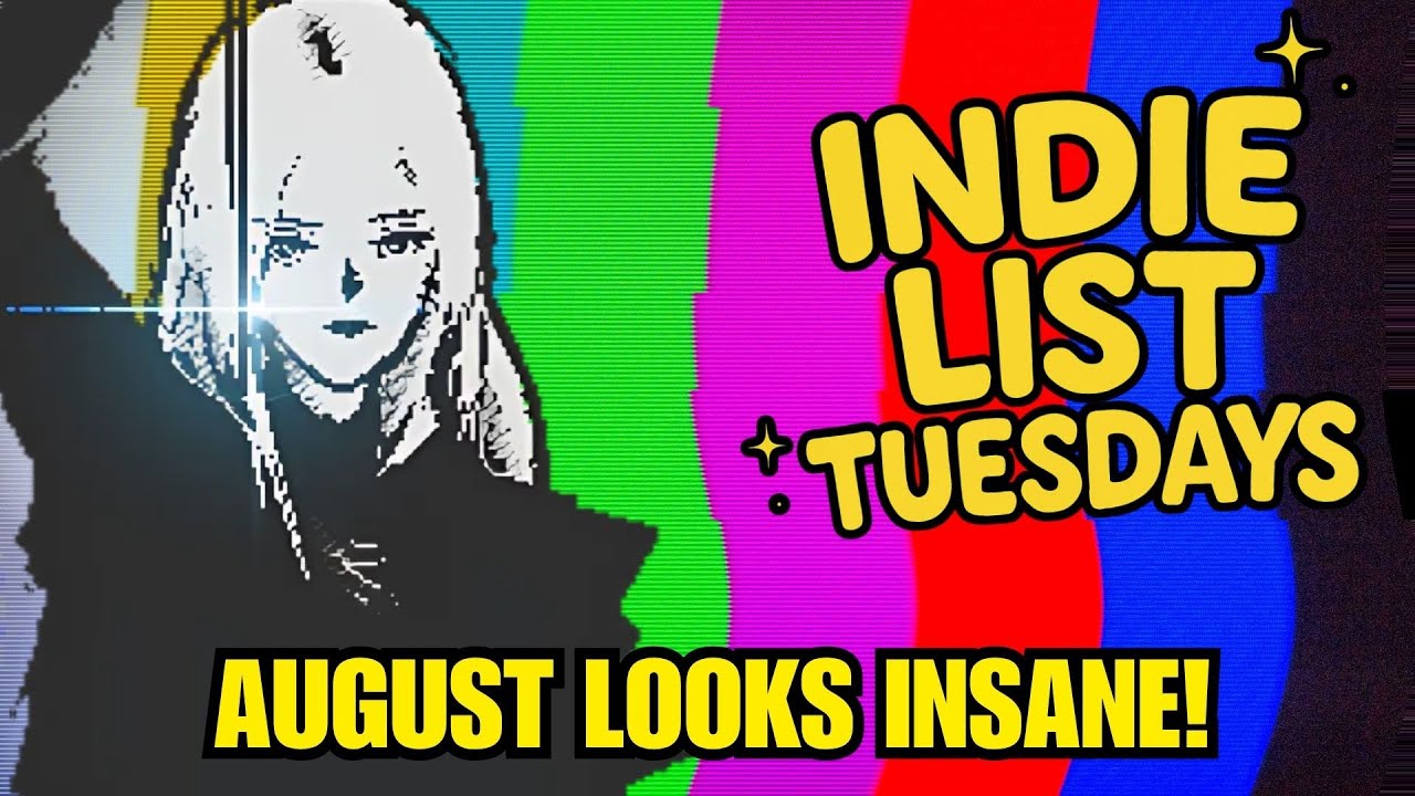 Top 10 Indie/Retro/AA Games You Don't Want to Miss August 2025!
