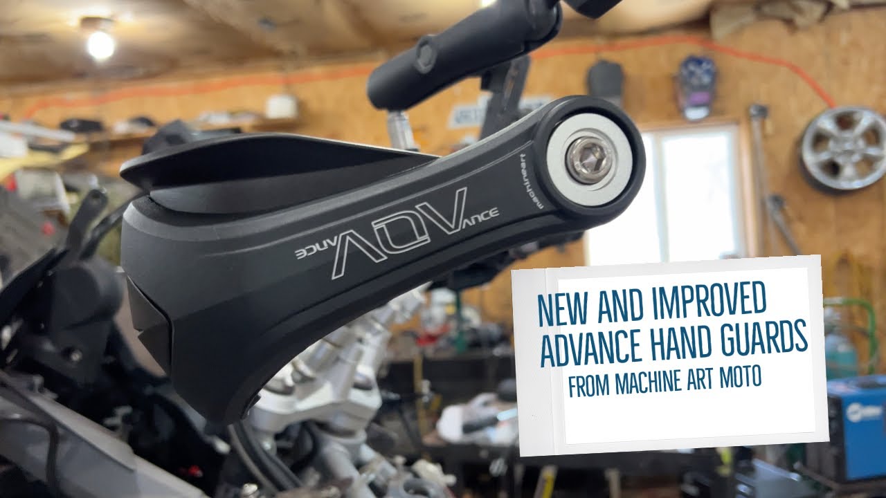 Install and Comparison: MachineArt Moto ADVance Hand Guards version 2.0 (Nylon / Plastic)