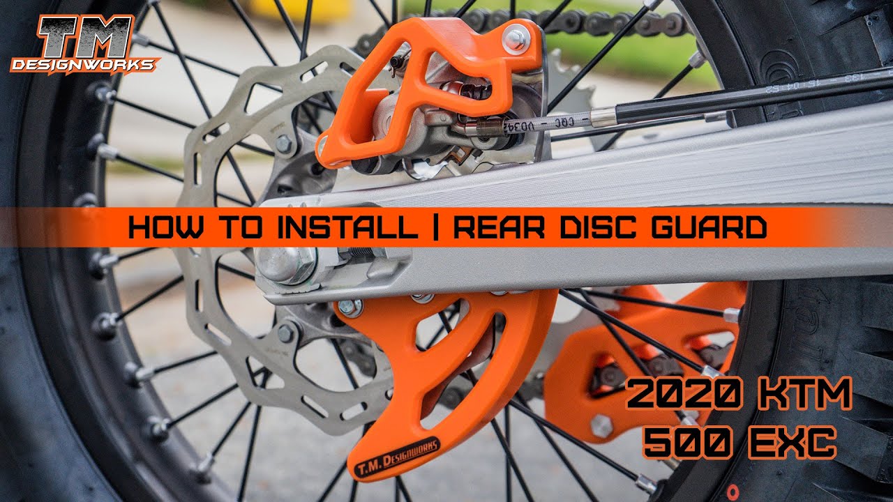 How To Install | TM Designworks Rear Brake Protection | 2020 KTM 500 EXC
