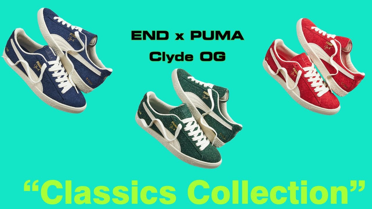DETAILED LOOK: END x PUMA Clyde OG “Classics Collection” arrives January 27, 2023 PRICE