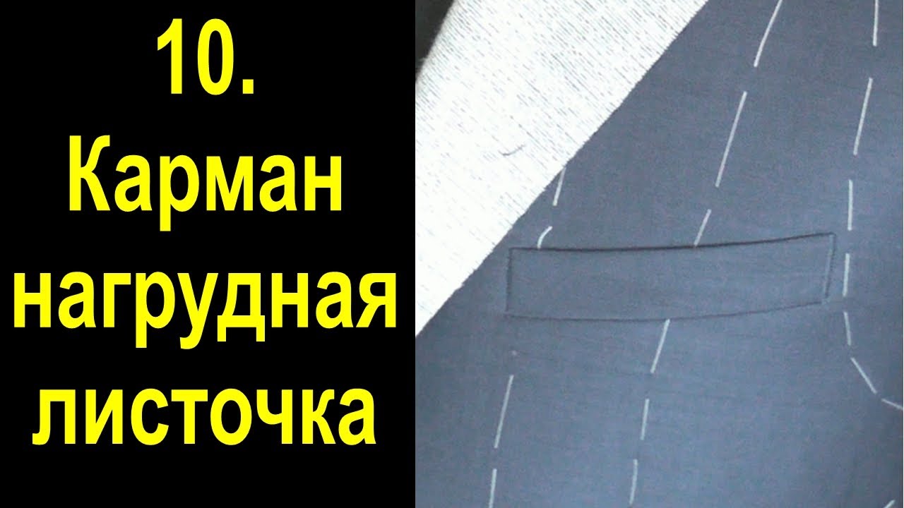 Карман мужского пиджака 