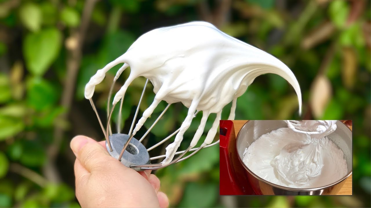 RECETTE DE LA MERINGUE ITALIENNE INRATABLE