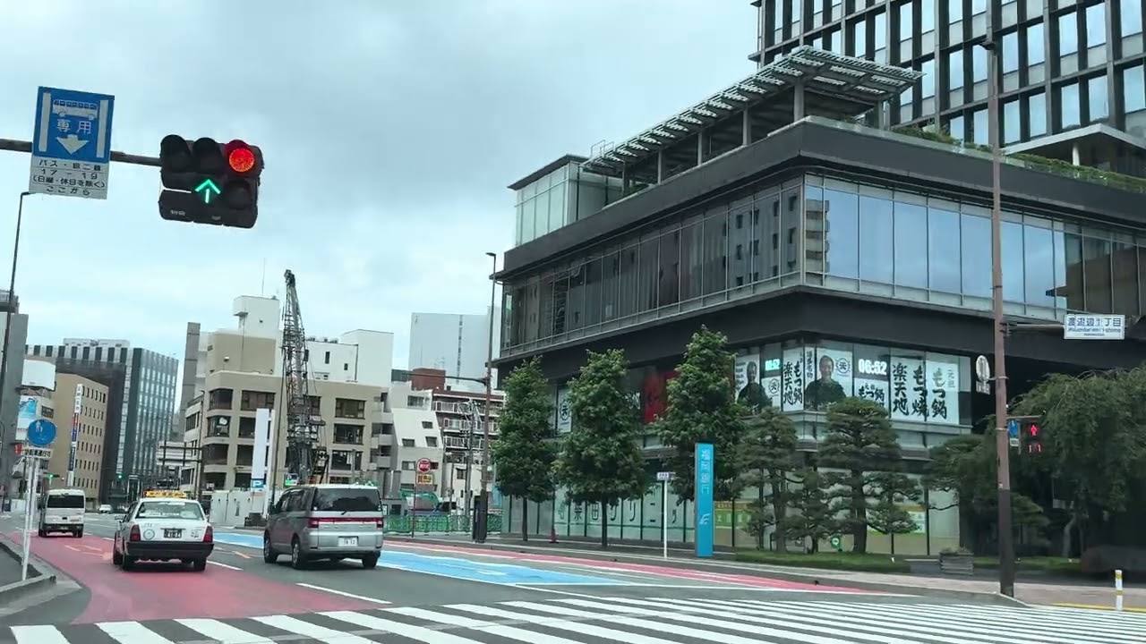 [4K] Fukuoka City Drive: From Urban Streets to the Scenic Coast | 福岡ドライブ：博多の市街地から糸島の海へ