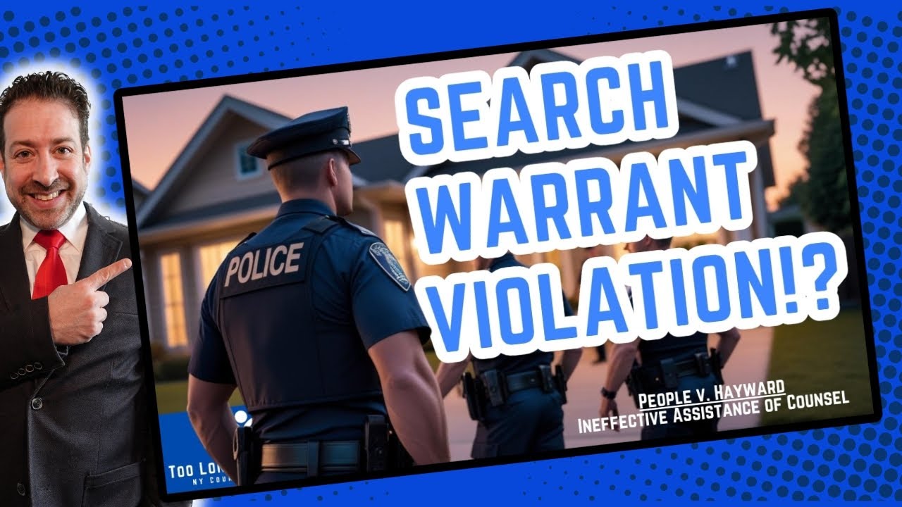 Ineffective Assistance for One Alleged Major Error?! People v. Hayward