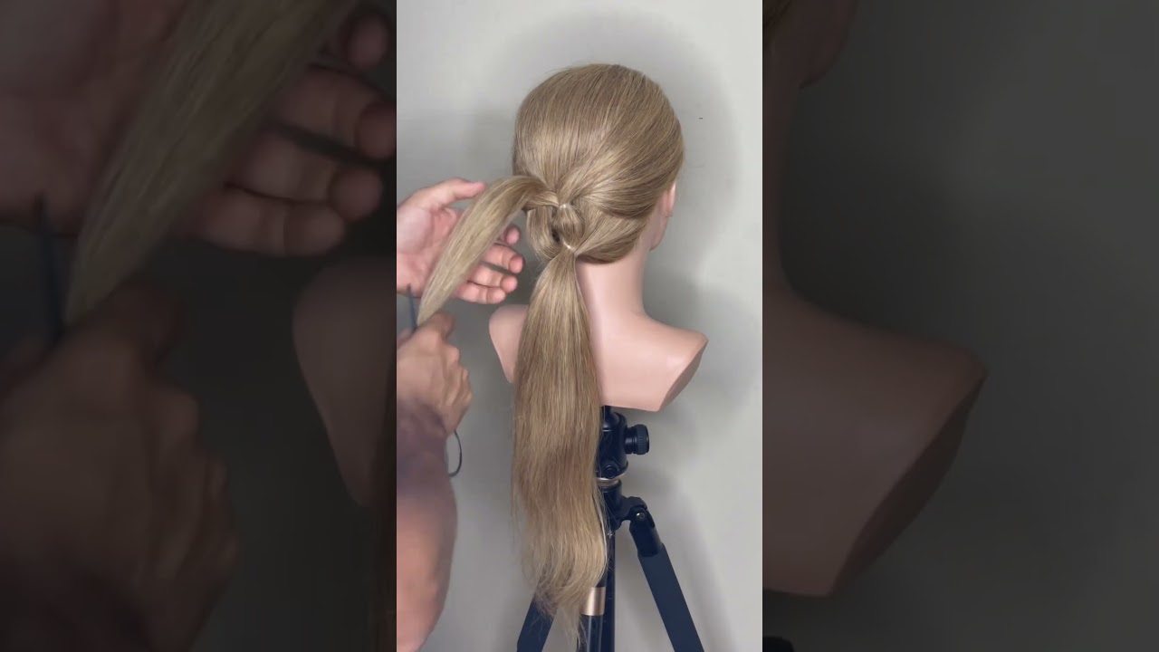 Hairstyling Longhair Updo Tutorial Wedding Boho #made_by_alexander