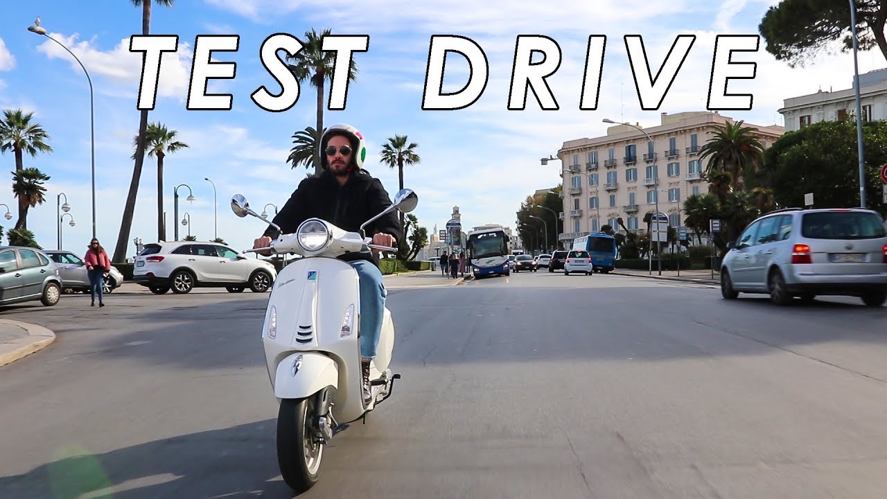 We Ride: Vespa Primavera - TEST DRIVE (ENG SUBS)