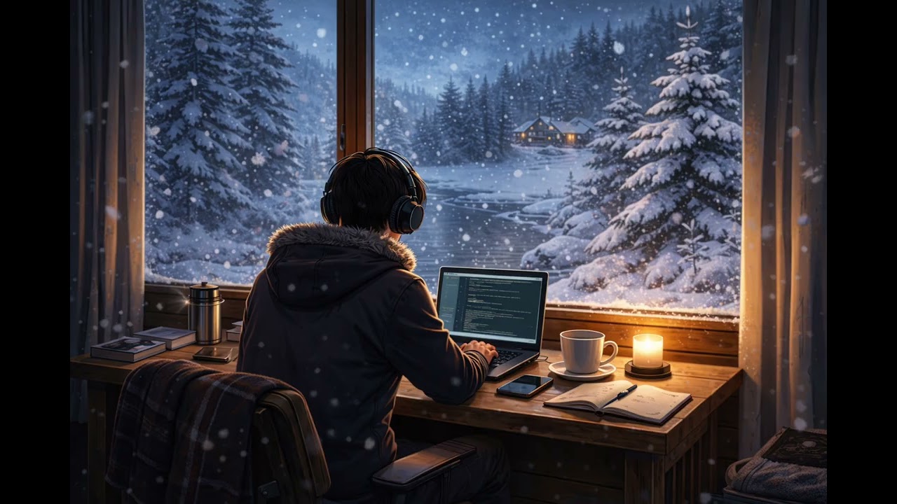 Chill LoFi Music | Winter Snow